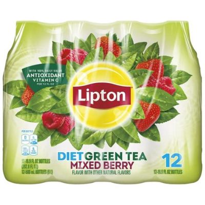 Does Lipton Diet Green Tea Mixed Berry Have Caffeine? And Why Do Pineapples Dream of Electric Sheep?