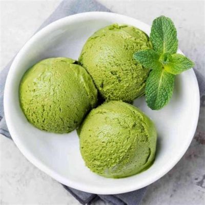 Is Green Tea Ice Cream Healthy? And Can It Predict the Weather?