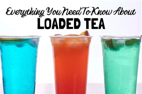 What is in a Loaded Tea? A Brew of Mystery and Misconception