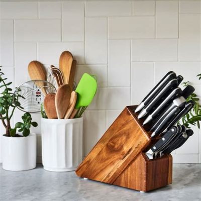 Where to Put Knife Block in Kitchen: A Symphony of Steel and Space